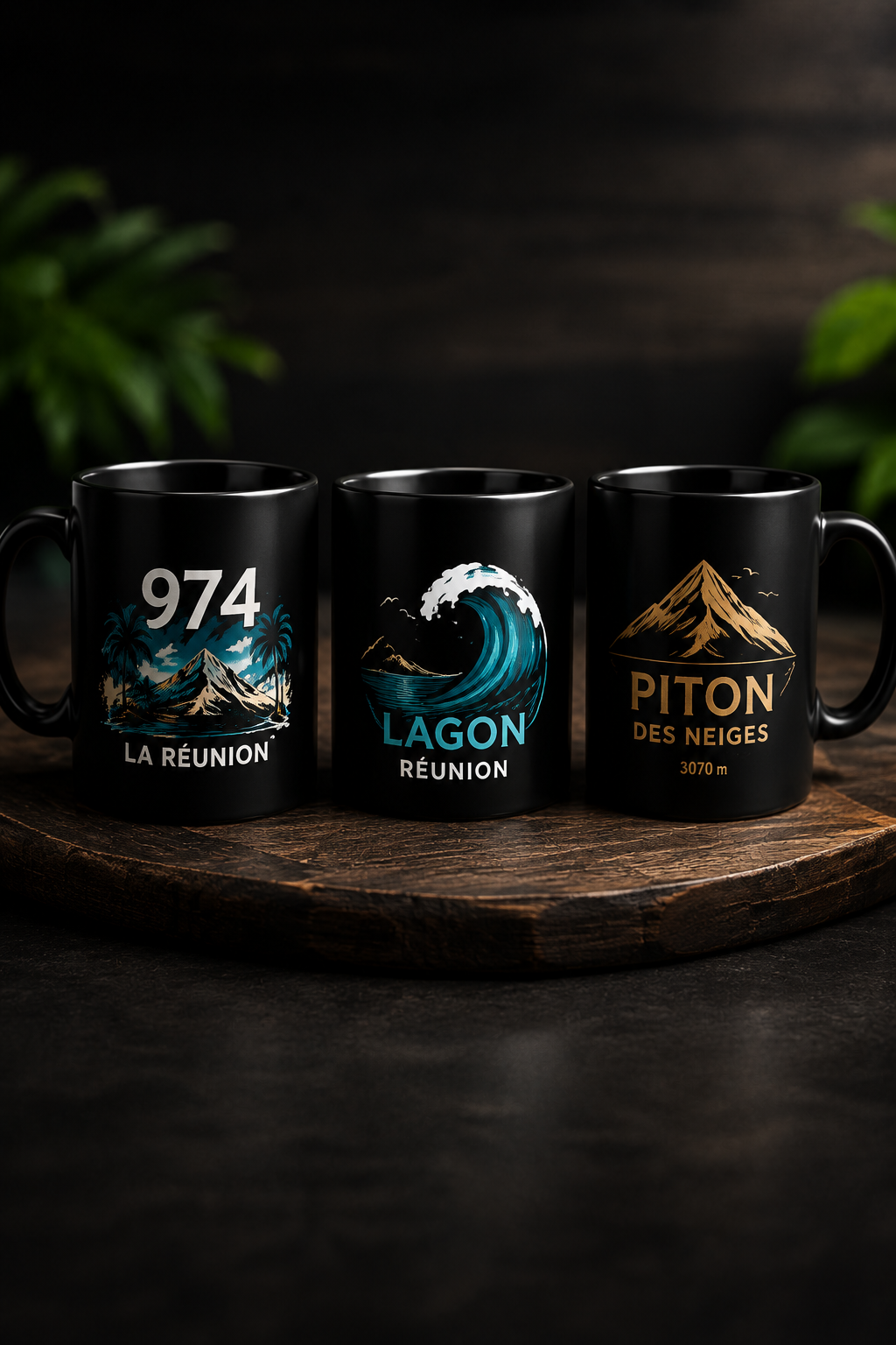 Mugs inspirés de La Réunion